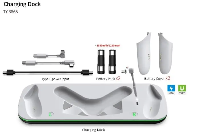 Dobe Charging Dock Station for Oculus Meta Quest 3  for sale in Egypt from Games2Egypt