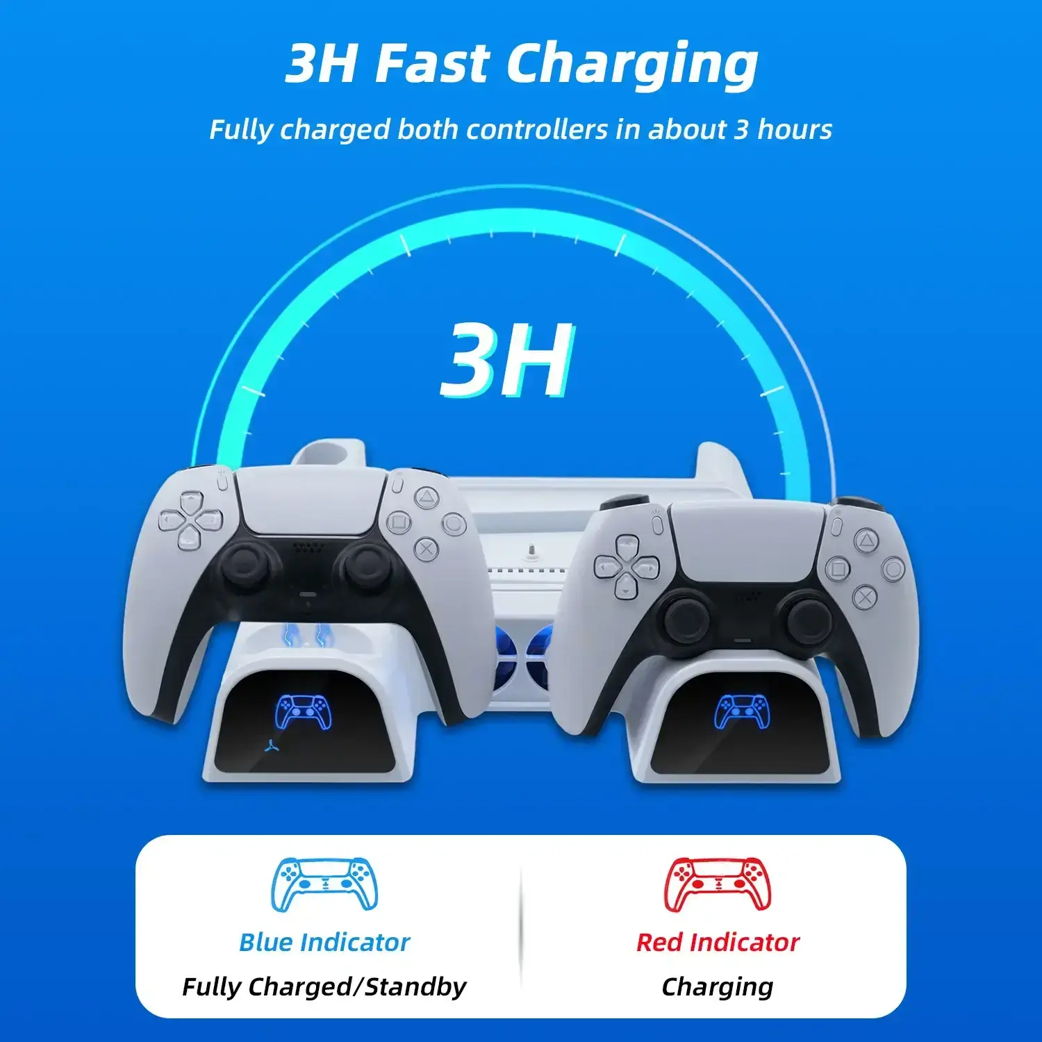 Dobe Cooling Stand with Charging Station for PS5 (Universal)  for sale in Egypt from Games2Egypt