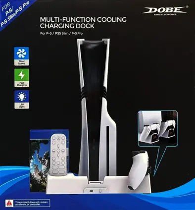 Dobe Cooling Stand with Charging Station for PS5 (Universal)
