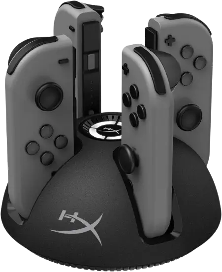 HyperX Chargeplay Quad - 4-in-1 Joy-Con Charging Station for Nintendo Switch -Black  for sale in Egypt from Games2Egypt