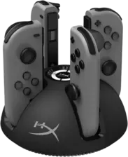 HyperX Chargeplay Quad - 4-in-1 Joy-Con Charging Station for Nintendo Switch -Black  for sale in Egypt from Games2Egypt