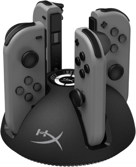 HyperX Chargeplay Quad - محطة شحن Joy-Con 4 في 1 لجهاز Nintendo Switch  للبيع في مصر من خلال Games2Egypt