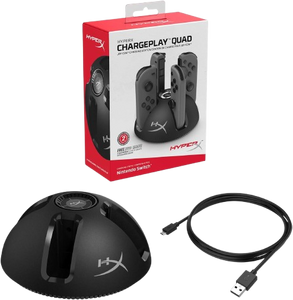 HyperX Chargeplay Quad - محطة شحن Joy-Con 4 في 1 لجهاز Nintendo Switch  للبيع في مصر من خلال Games2Egypt