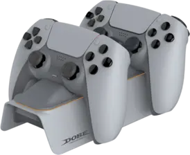 DOBE Dual Charging Dock for PS5 Controllers - Grey