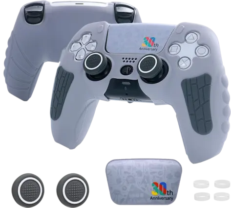  Silicone Cover and Grips for PS5 Game Controller Analog - PS5 30th Anniversary
