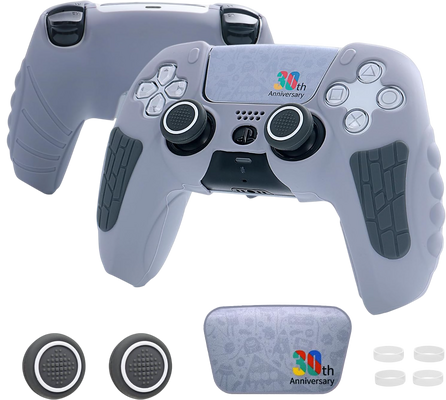 Silicone Cover and Grips for PS5 Game Controller Analog - PS5 30th Anniversary