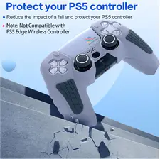  Silicone Cover and Grips for PS5 Game Controller Analog - PS5 30th Anniversary  for sale in Egypt from Games2Egypt