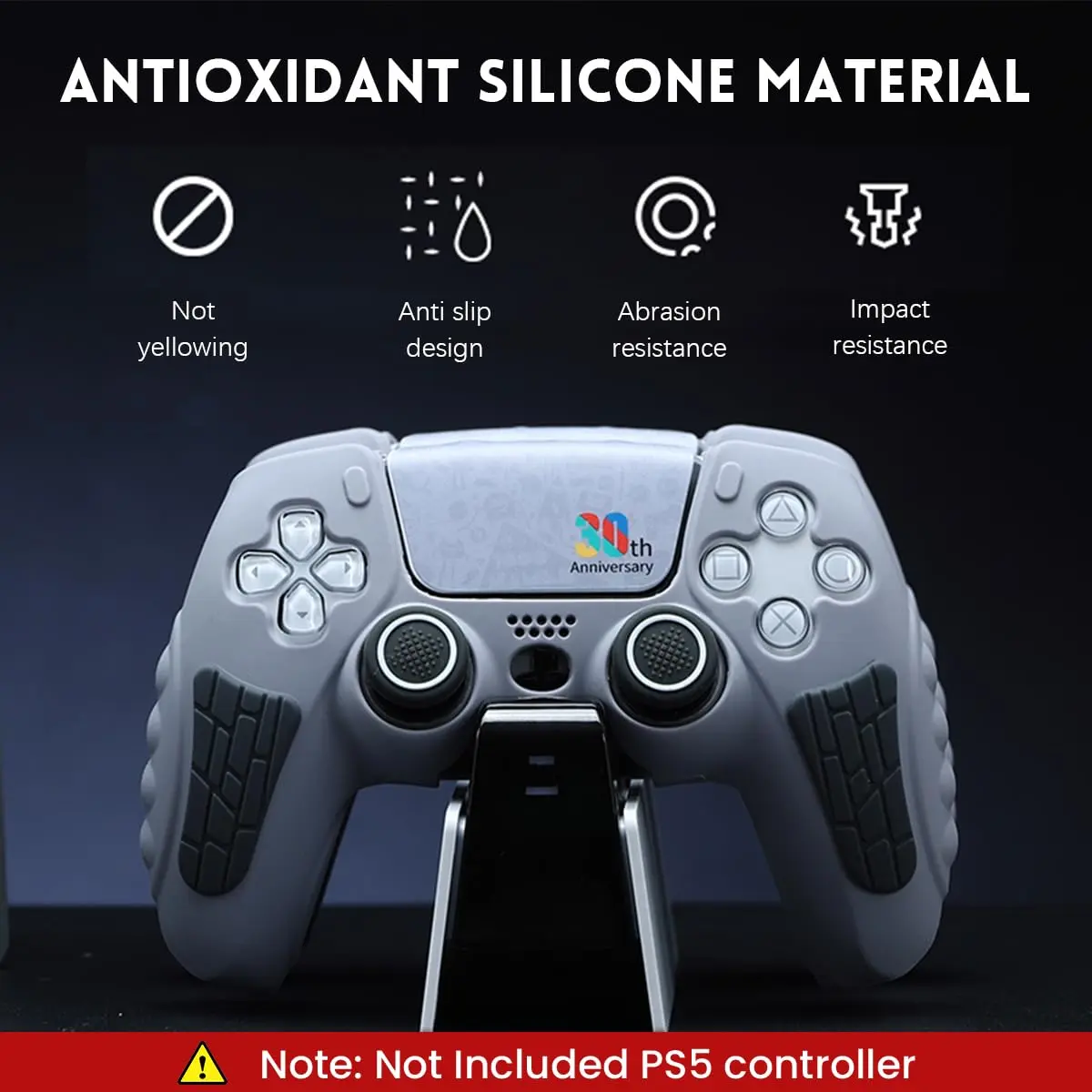  Silicone Cover and Grips for PS5 Game Controller Analog - PS5 30th Anniversary  for sale in Egypt from Games2Egypt
