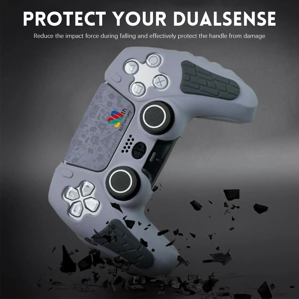  Silicone Cover and Grips for PS5 Game Controller Analog - PS5 30th Anniversary  for sale in Egypt from Games2Egypt