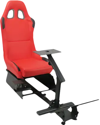 GY016 Racing Gaming Chair - Red & Black 