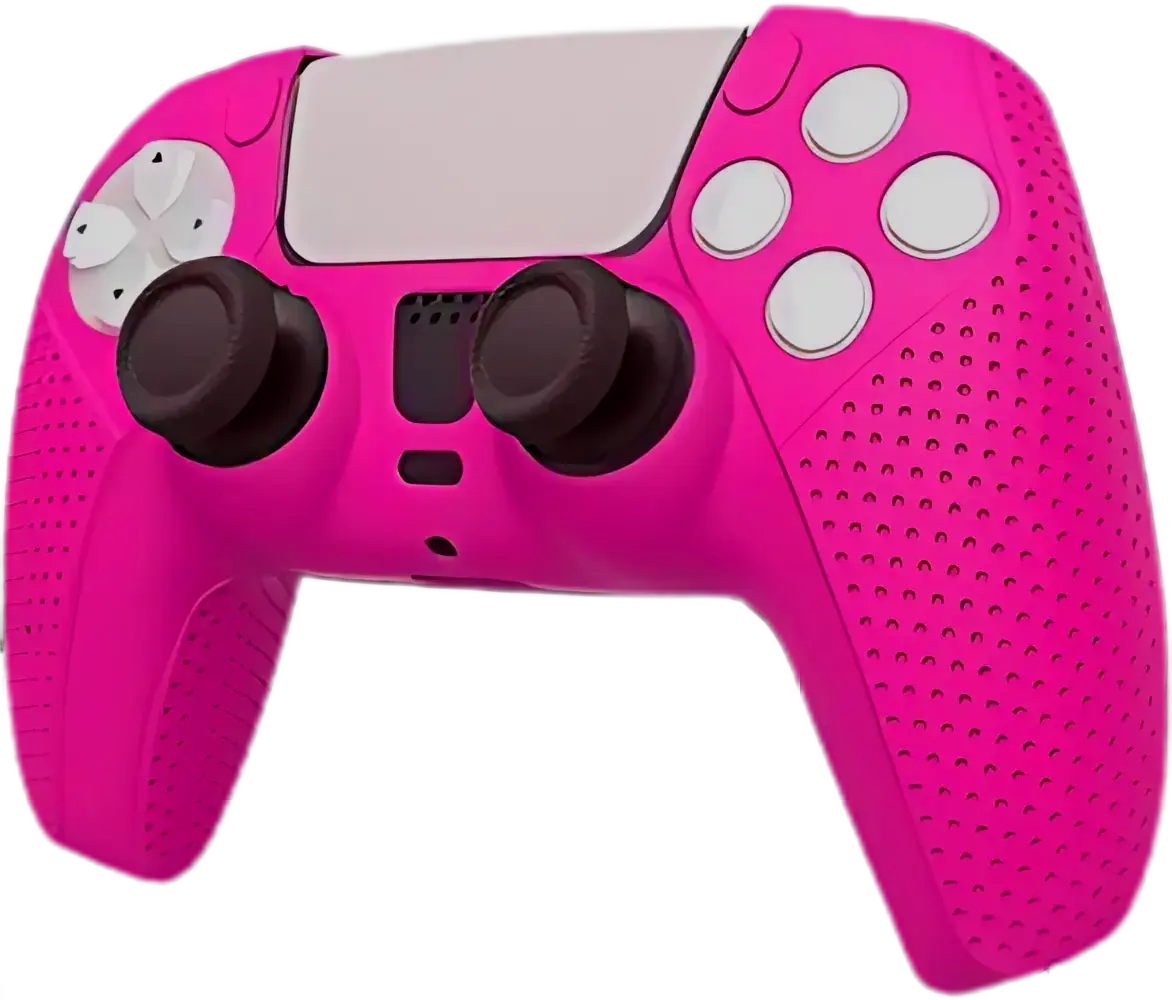  DOBE PS5 Dualsense Controller Silicone Case - Pink  for sale in Egypt from Games2Egypt