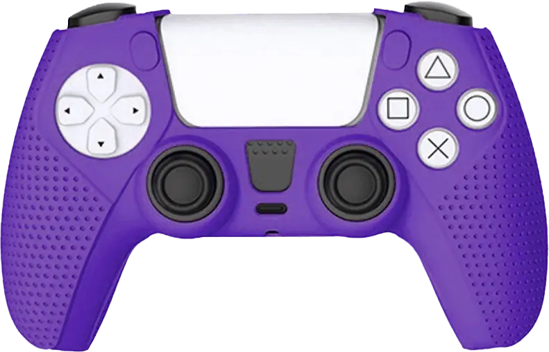  DOBE PS5 Dualsense Controller Silicone Case - Purple  for sale in Egypt from Games2Egypt