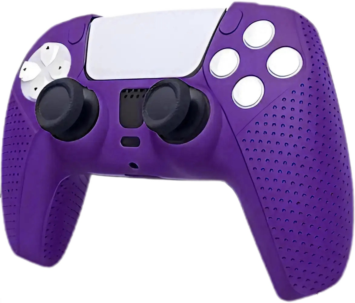  DOBE PS5 Dualsense Controller Silicone Case - Purple  for sale in Egypt from Games2Egypt