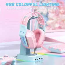 ONIKUMA X13 RGB Wired Gaming Headset - Pink  for sale in Egypt from Games2Egypt