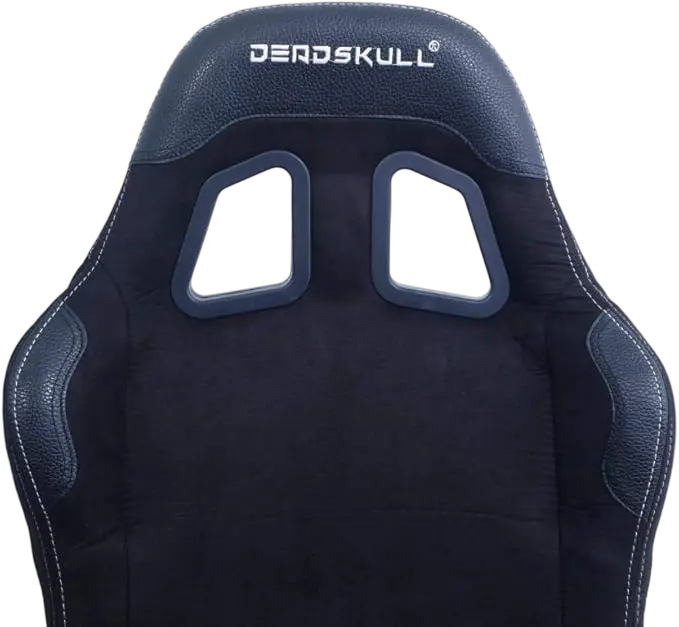 DeadSkull Racing Seat Gaming Chair with Steering Wheel & Pedal Stand - Black   for sale in Egypt from Games2Egypt