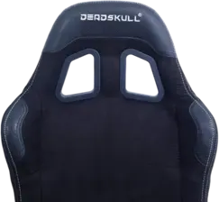 DeadSkull Racing Seat Gaming Chair with Steering Wheel & Pedal Stand - Black   for sale in Egypt from Games2Egypt