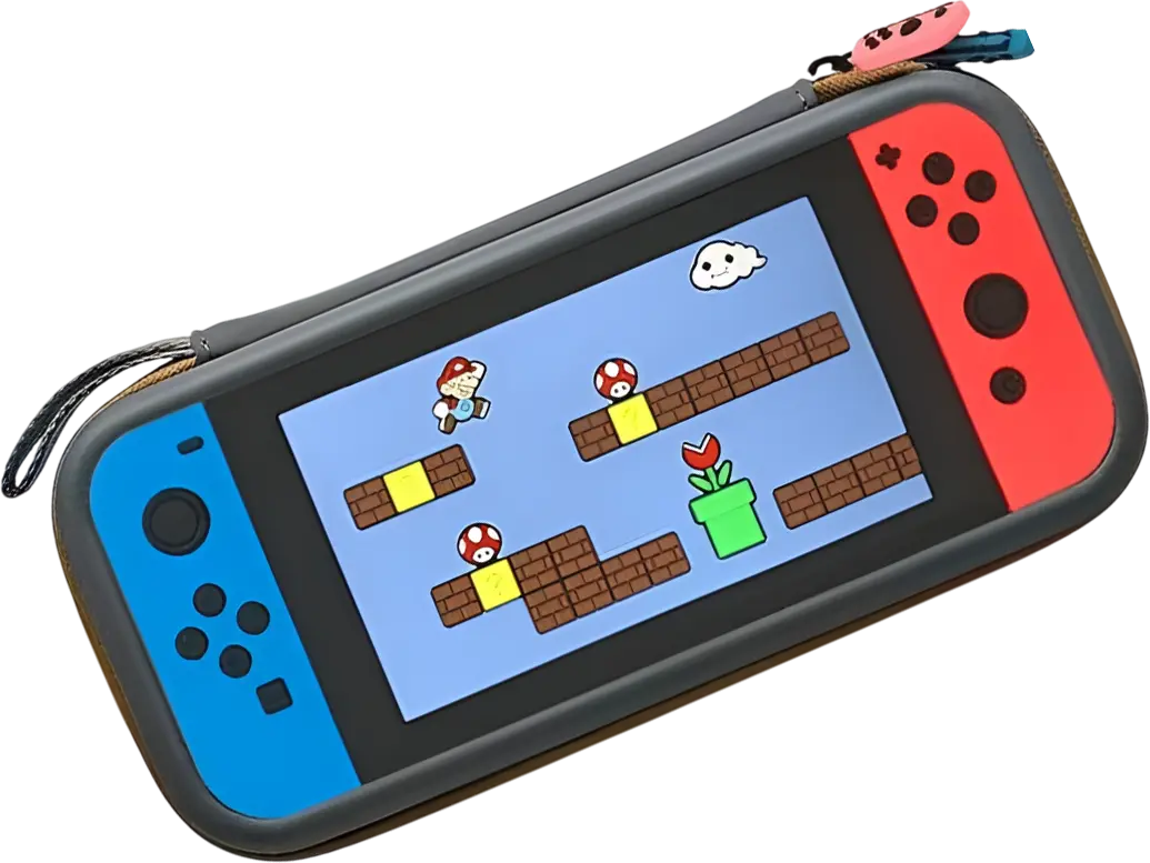 New Super Mario Level one Traveler Case for Nintendo Switch OLED  for sale in Egypt from Games2Egypt
