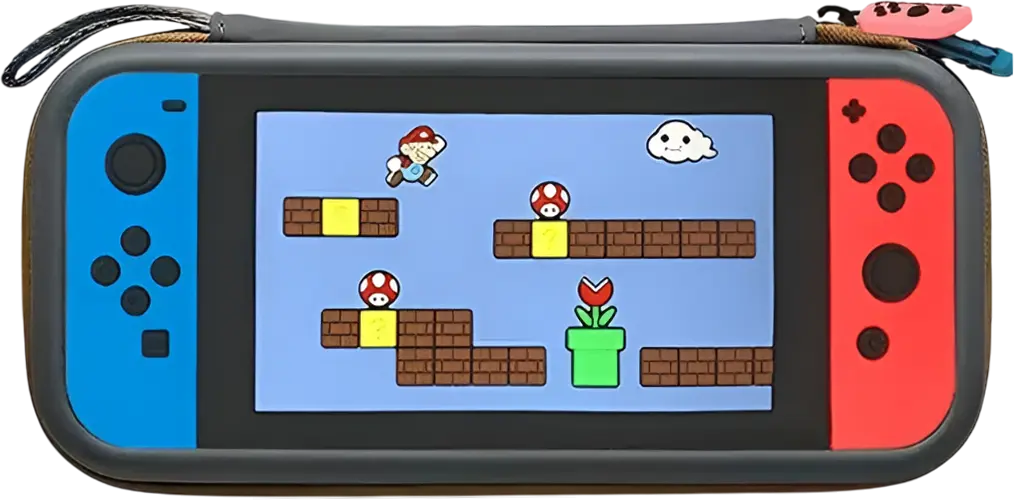 New Super Mario Level one Traveler Case for Nintendo Switch OLED  for sale in Egypt from Games2Egypt