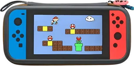 New Super Mario Level one Traveler Case for Nintendo Switch OLED