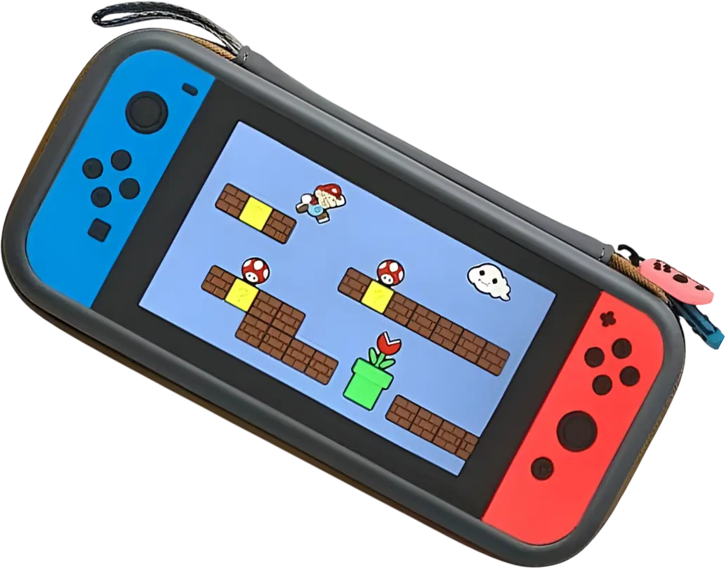 New Super Mario Level one Traveler Case for Nintendo Switch OLED  for sale in Egypt from Games2Egypt
