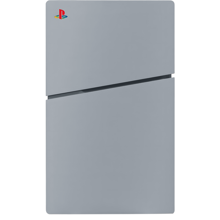 Replacement Plate Cover for PS5 Slim Console (Disc Edition) With logo - Grey  for sale in Egypt from Games2Egypt
