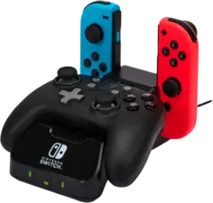 Power A Pro Controller and Joy-Con Charging Base for Nintendo Switch - Black  for sale in Egypt from Games2Egypt