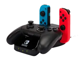 Power A Pro Controller and Joy-Con Charging Base for Nintendo Switch - Black  for sale in Egypt from Games2Egypt