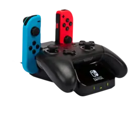 Power A Pro Controller and Joy-Con Charging Base for Nintendo Switch - Black  for sale in Egypt from Games2Egypt