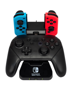 Power A Pro Controller and Joy-Con Charging Base for Nintendo Switch - Black -  for sale in Egypt from Games2Egypt