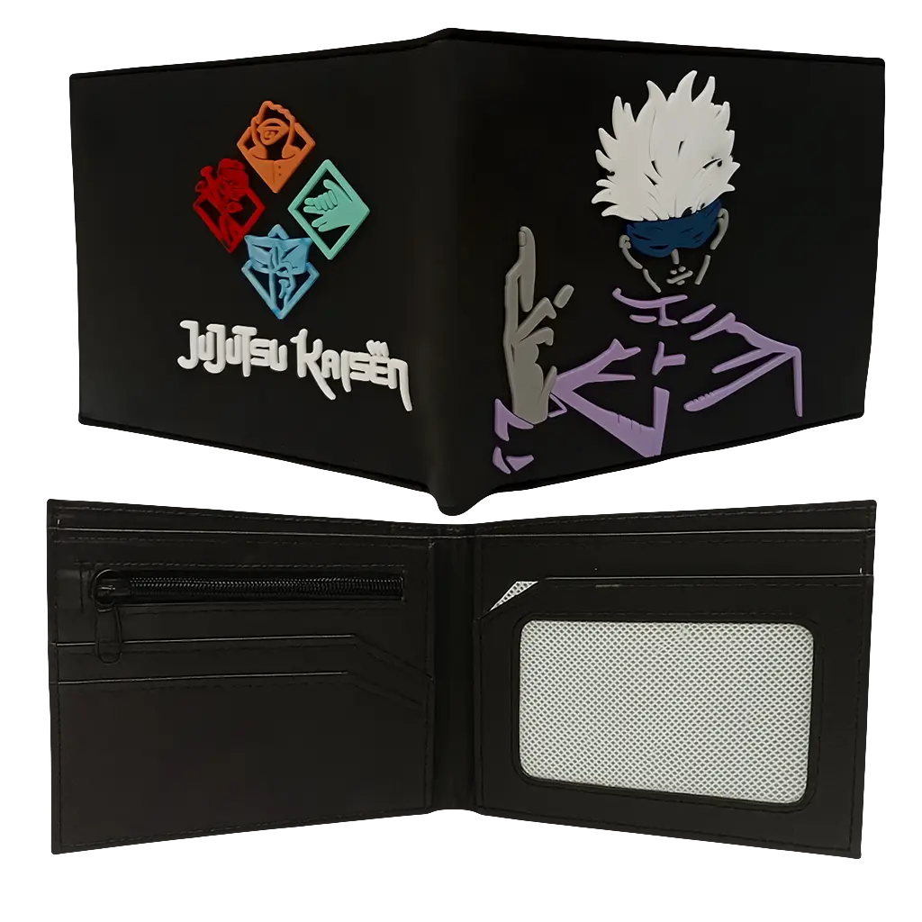 Anime: Jujutsu Kaisen - Satoru Gojo Black - Wallet  for sale in Egypt from Games2Egypt