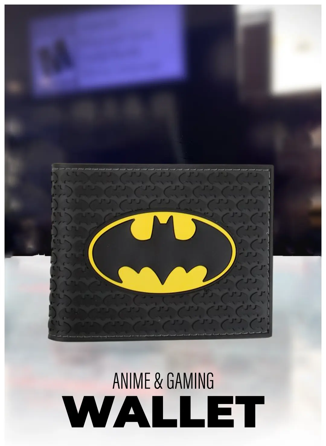 Super Heroes: DC - Batman Black - Wallet  for sale in Egypt from Games2Egypt
