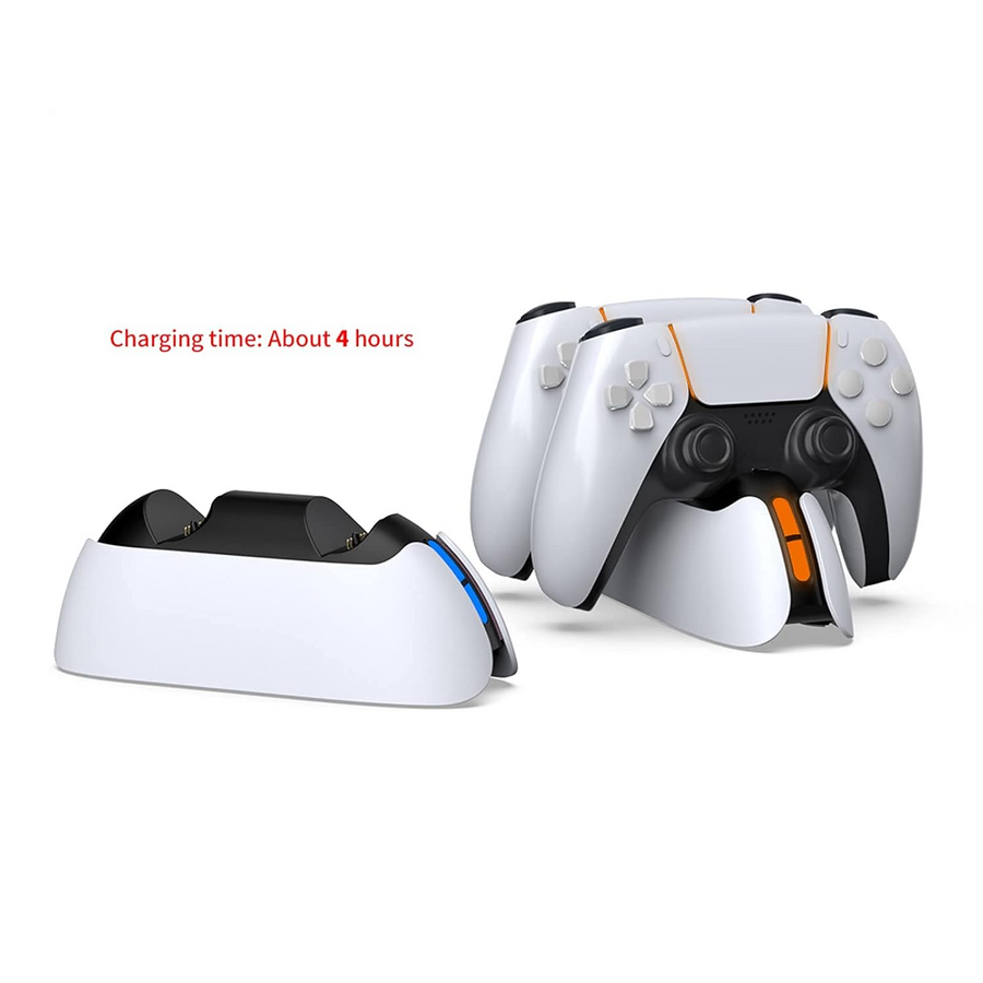 Dobe Dual Charging Station for PS5 Controllers - White – image 10