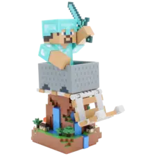 Cable Guy : Minecraft: Steve in Diamond Armour - Controller Holder  for sale in Egypt from Games2Egypt