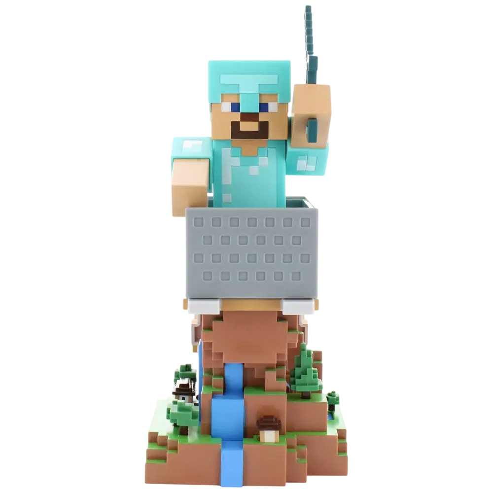 Cable Guy : Minecraft: Steve in Diamond Armour - Controller Holder  for sale in Egypt from Games2Egypt