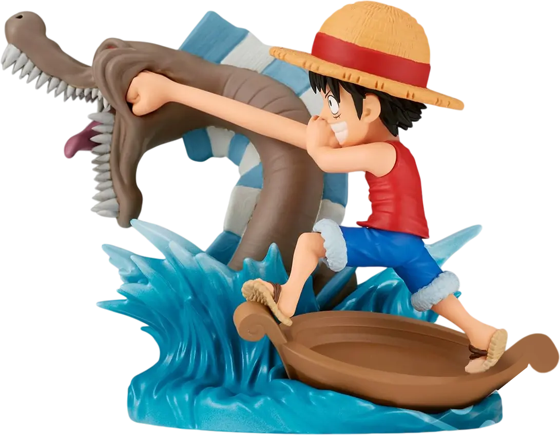 Bandai Banpresto - Wcf Log Stories - Monkey D. Luffy Vs Sea Lord  for sale in Egypt from Games2Egypt