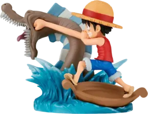 Bandai Banpresto - Wcf Log Stories - Monkey D. Luffy Vs Sea Lord  for sale in Egypt from Games2Egypt