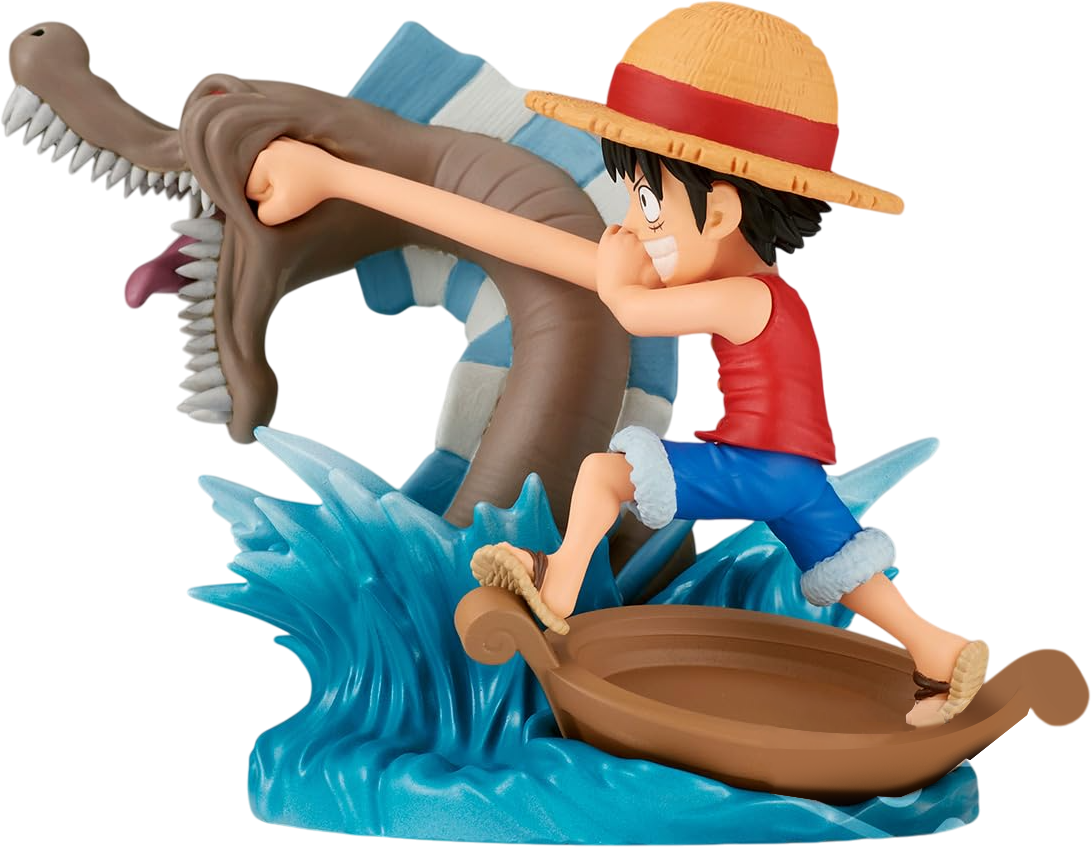 Bandai Banpresto - Wcf Log Stories - Monkey D. Luffy Vs Sea Lord - Figure – image 4