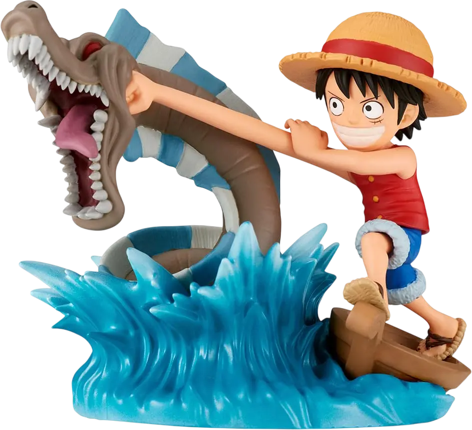 Bandai Banpresto - Wcf Log Stories - Monkey D. Luffy Vs Sea Lord  for sale in Egypt from Games2Egypt
