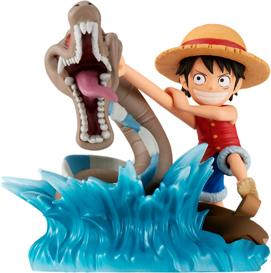 Bandai Banpresto - Wcf Log Stories - Monkey D. Luffy Vs Sea Lord - Figure