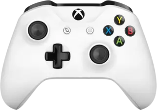 Xbox Wireless Controller One S - White - Used  -  for sale in Egypt from Games2Egypt