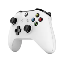Xbox Wireless Controller One S - White - Used   for sale in Egypt from Games2Egypt