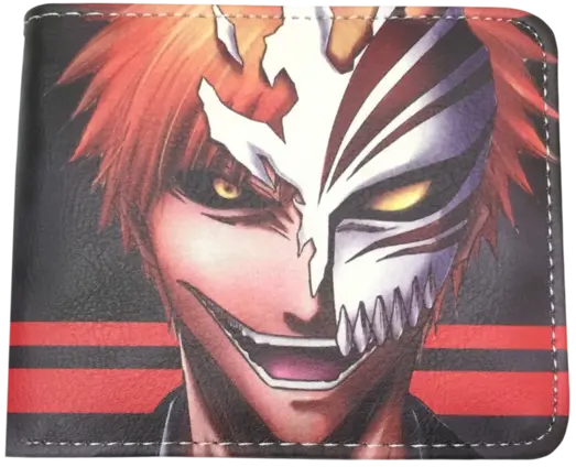 Anime Manga Japan Bleach Ichigo Kurosaki Hollow Mask - Wallet