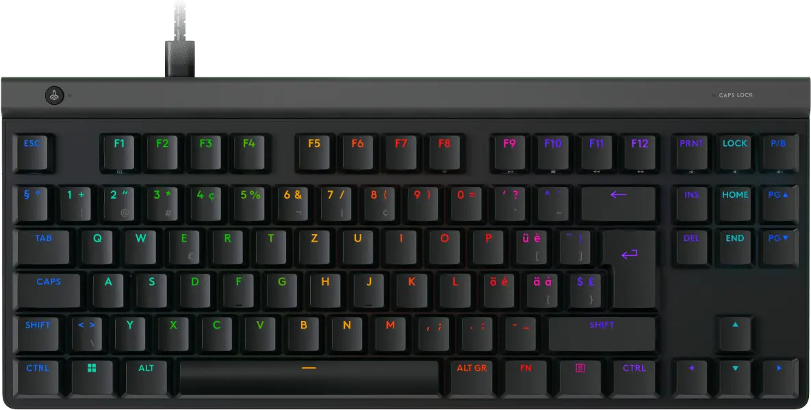 Logitech G515 Lightspeed TKL Wired Gaming Keyboard - Black  for sale in Egypt from Games2Egypt