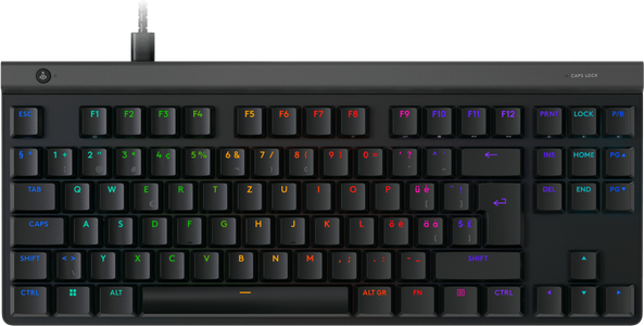 Logitech G515 Lightspeed TKL Wired Gaming Keyboard - Black