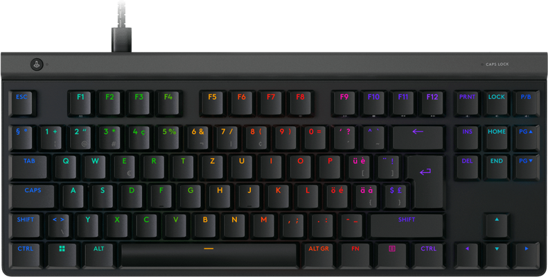 Logitech G515 Lightspeed TKL Wired Gaming Keyboard - Black