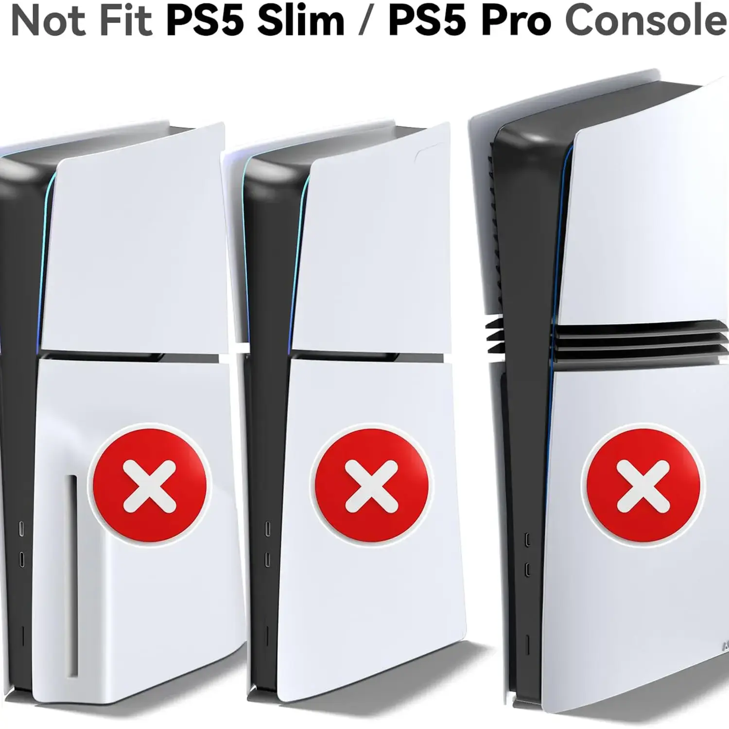 Oivo PS5 Horizontal Stand with 3-Level Cooling Fan and Controller Charger for PS5 - Open Sealed  for sale in Egypt from Games2Egypt