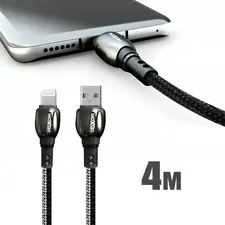 MOXOM MX-CB44 Charging Data Cable lightning - 4M  for sale in Egypt from Games2Egypt