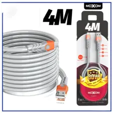 MOXOM Fast Charging Data Cable 30W Micro - 4M  for sale in Egypt from Games2Egypt