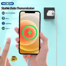 MOXOM Fast Charging Data Cable 30W Micro - 4M  for sale in Egypt from Games2Egypt