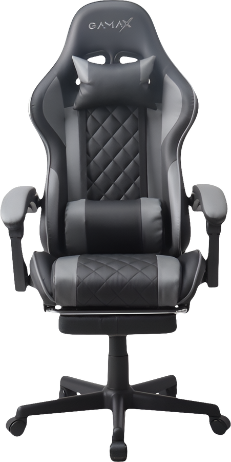 Gamax Gaming Chair 1-LT001L - Gray – image 2
